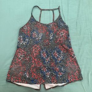 Zella Strappy Tank Top Sz L